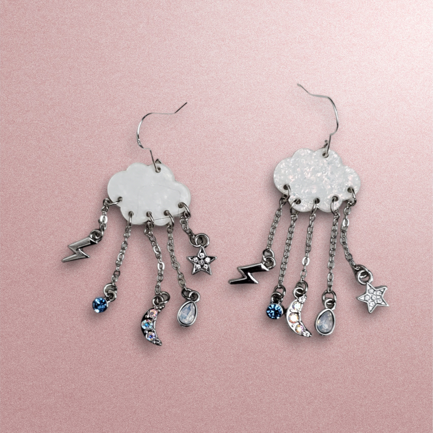 Charm Cloud Earrings